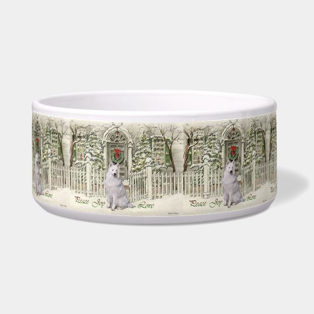 Écuelle Noël Samoyé (Devant)