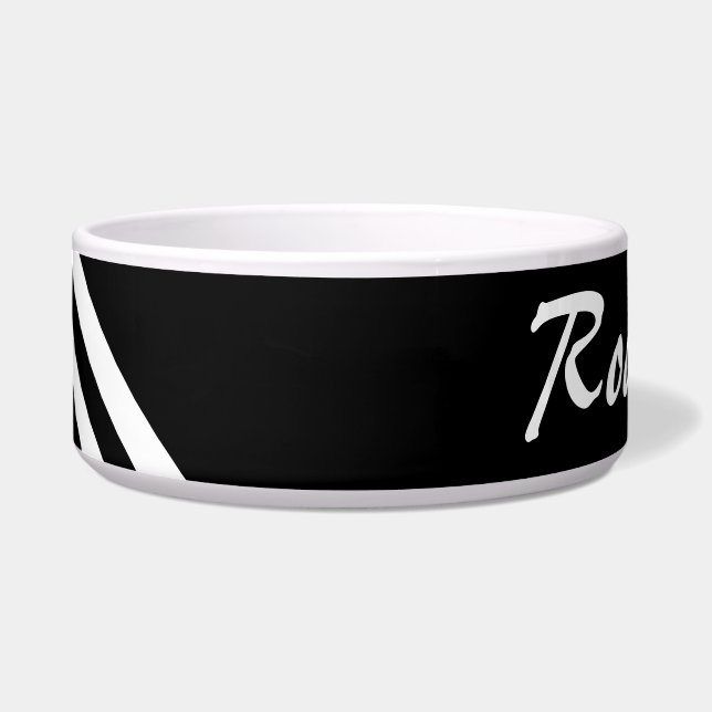 Écuelle Noir - blanc (Devant)