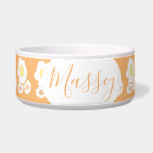 Nom de motif trois œufs pour animal de compagnie