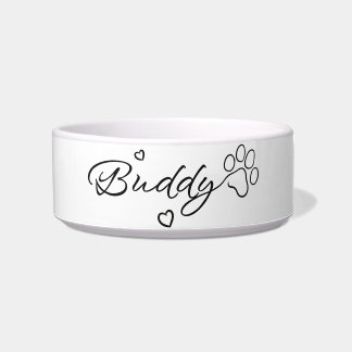 Écuelle Nom du chien - Buddy Bowl
