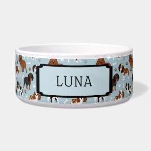 Écuelle Nom personnalisé Cavalier King Charles Spaniel