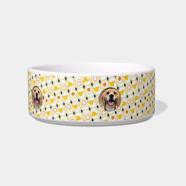 Écuelle Nom personnalisé unique Accessoire pour chien Mama (Droite)