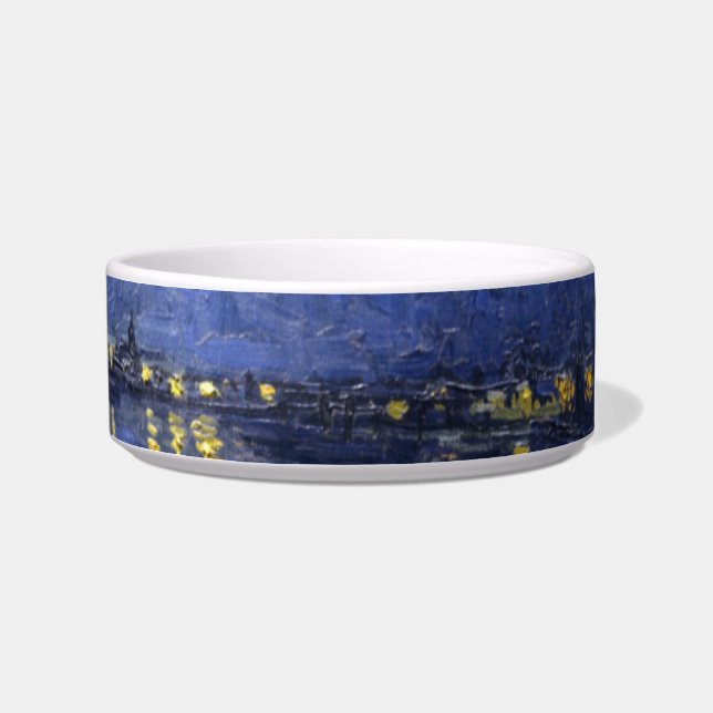 Écuelle Nuit étoilée sur le Rhône (Droite)