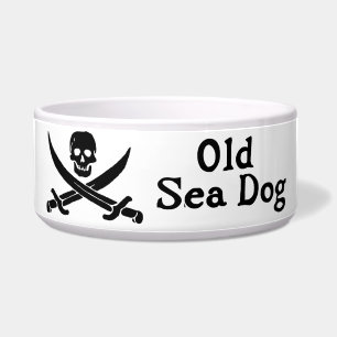 Écuelle Old Sea Dog Gros animal de compagnie Bowl