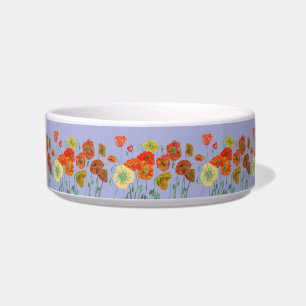 Écuelle Orange Populaire jolies fleurs Purple floral Anima