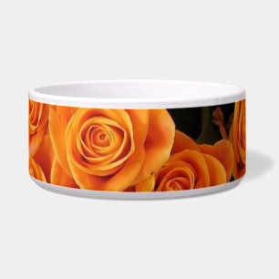 Écuelle Orange Rose pour animaux