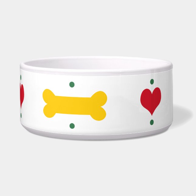 Écuelle Os et coeur (Droite)