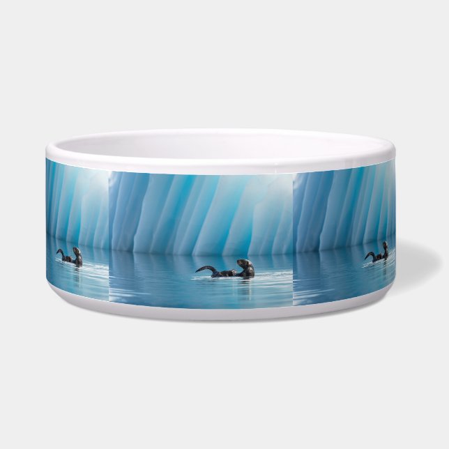 Écuelle Otter de mer joueuse (Gauche)