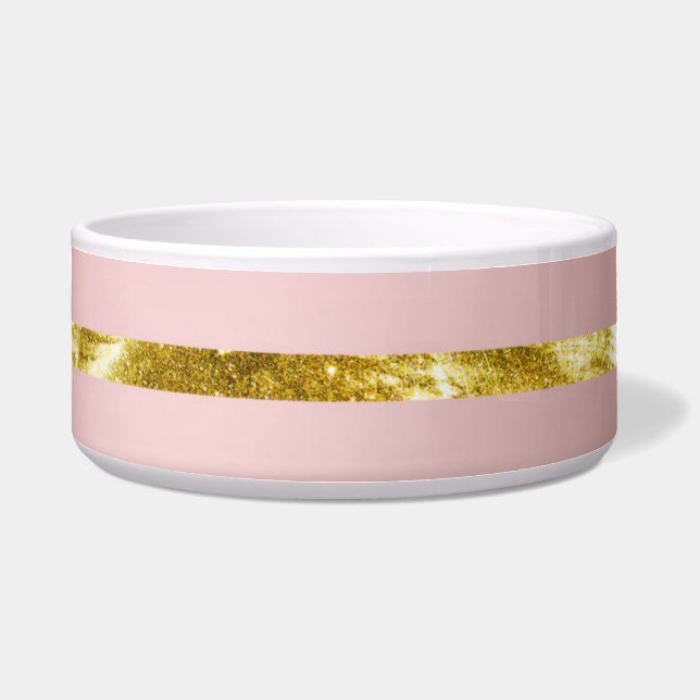 Écuelle Paillette rose (Devant)