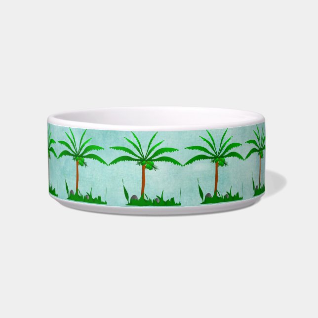 Écuelle Palm Tree Pet Bowl (Gauche)