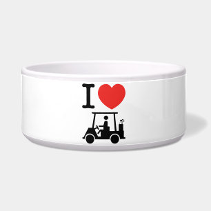 Écuelle Panier de golf I Heart (Love)