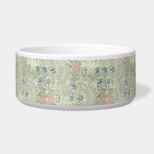 Écuelle Papier peint floral de William Morris Larkspur (Devant)