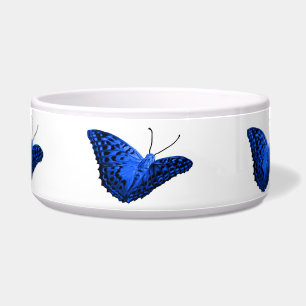 Écuelle Papillon noir et bleu