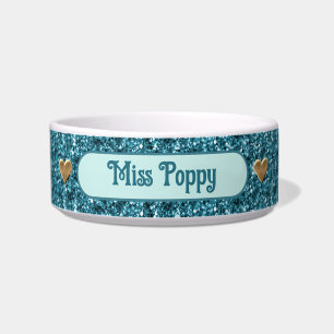 Écuelle Parties scintillant turquoise Blue Sparkling et Co