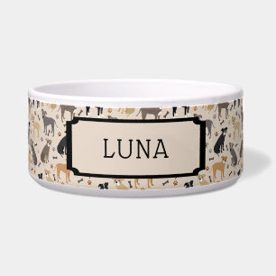 Écuelle Pâtes Pitbulles et bosses de chien