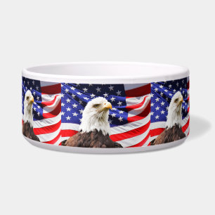 Écuelle Patriotic Pet Bowl