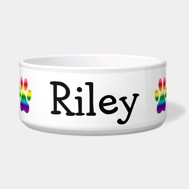 Écuelle Patrouilles de chien arc-en-ciel (Devant)