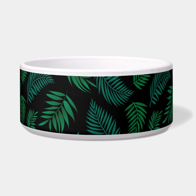 Écuelle Pattern Tropical Leaves (Devant)