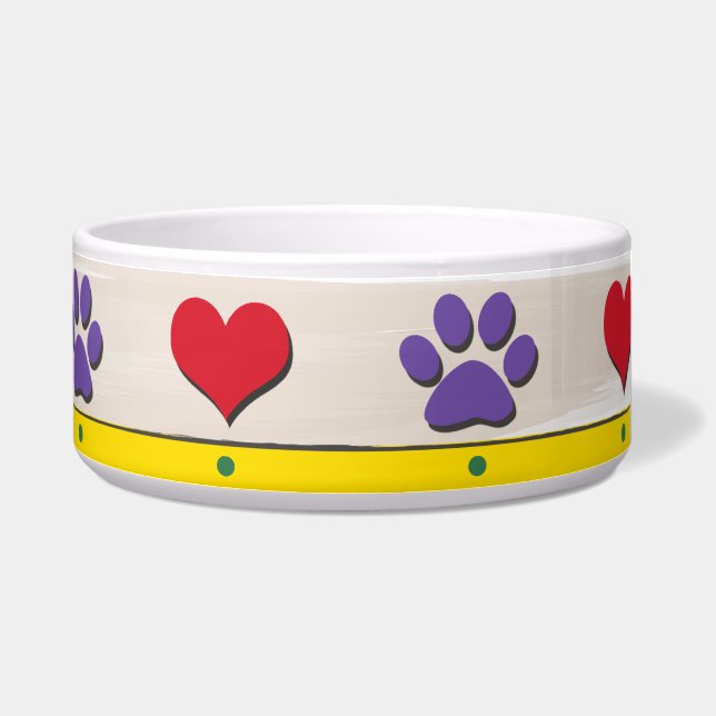 Écuelle Paw and Heart (Droite)