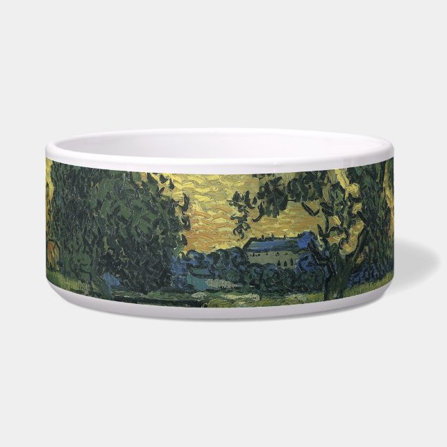 Écuelle Paysage de Van Gogh au crépuscule (Devant)