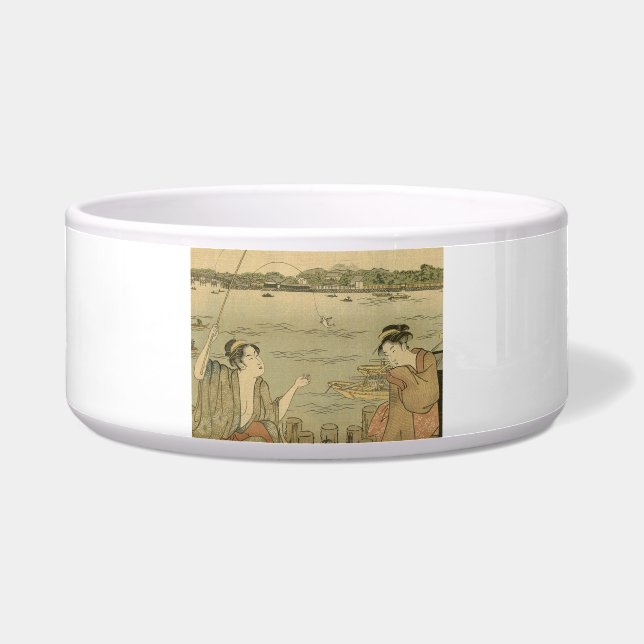 Écuelle Pêcheurs Japonais (Devant)