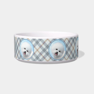 Écuelle Peinture Bichon Frise - Cute Original Chien Art