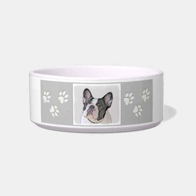 Écuelle Peinture de Chien à Chien (Brindle Pied) (Droite)