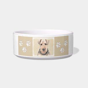 Écuelle Peinture galloise Terrier - Cute Original Chien Ar