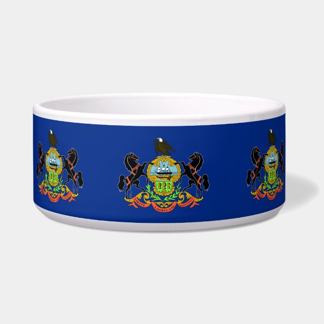 Écuelle Pennsylvanie State Flag Pet Bowl (Droite)