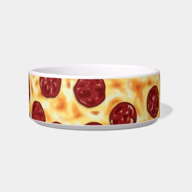 Écuelle Pepperoni Pizza Motif (Droite)