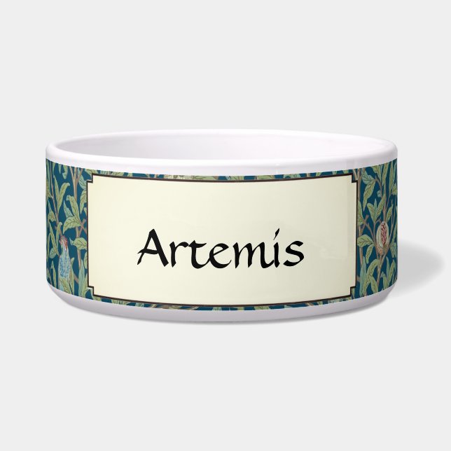 Écuelle Personalized William Morris Bird and Pomegranate (Devant)