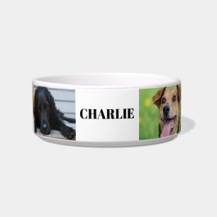 Écuelle Personnalisé 6 Animaux de compagnie Photo Collage 