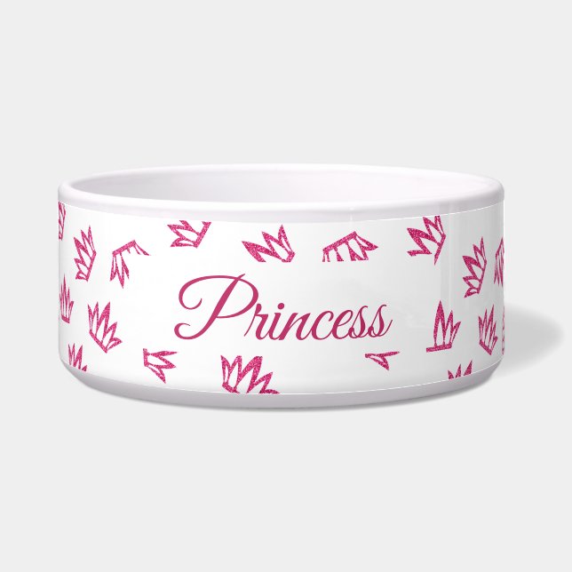 Écuelle Personnalisé Chien Chat Pet Bowl Dish Cadeau (Devant)