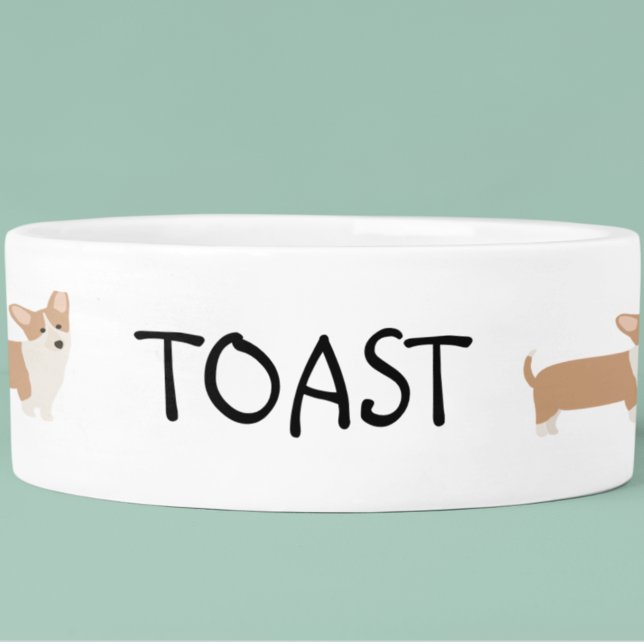 Écuelle Personnalisé Corgi Lover (Créateur téléchargé)