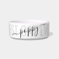 Personnalisé Moderne Chic Script Best Cat Ever Bow