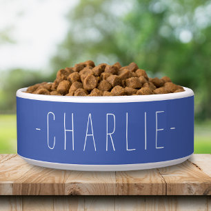 Écuelle Personnalisé Nom simple Modèle Pet Food Bowl