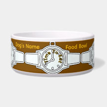 Personnaliser le nom du chien Heure de manger de l