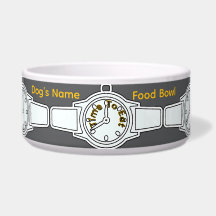 Personnaliser le nom du chien Heure de manger Nour