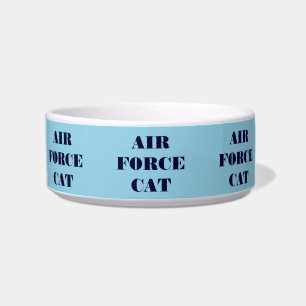Écuelle Pet Bowl Air Force Cat