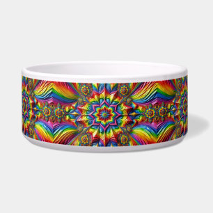 Écuelle Pet Bowl avec couleur LGBTQ Conception abstraite