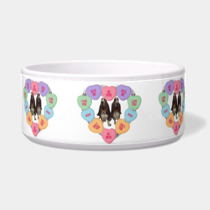 Écuelle Pet Bowl Candy Coeurs d'amour avec des actifs