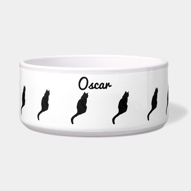 Écuelle Pet Bowl chat noir (Devant)