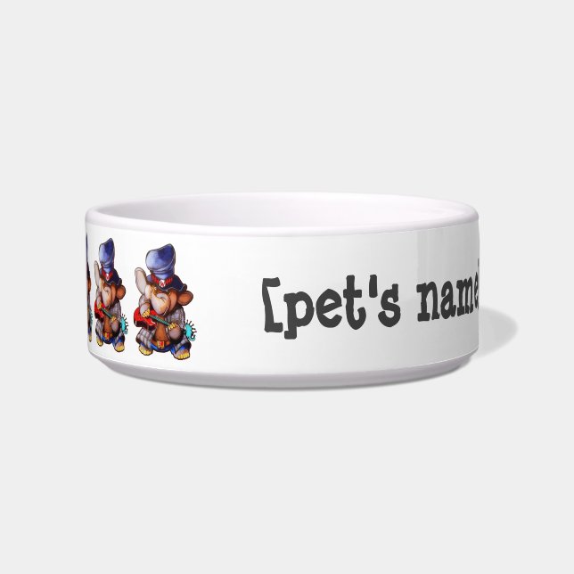 Écuelle Pet Bowl - nom d'ajout (Devant)