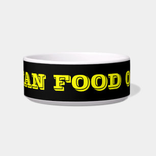Écuelle Pet Bowl nourriture humaine uniquement
