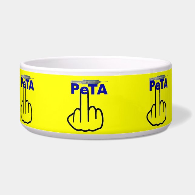 Écuelle Pet Bowl Peta flip (Gauche)