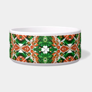 Écuelle Pet Bowl with Ireland Colors Résumé Design