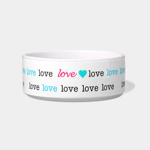 Écuelle Pet Love Love Love Chien Amoureux des animaux