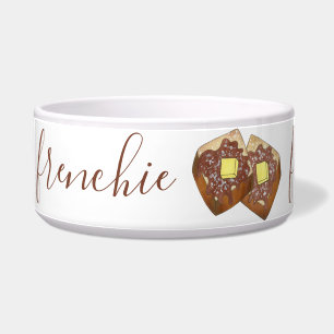 Écuelle Petit Déjeuner Pain Perdu Frenchie Bulldog