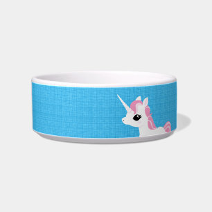 Écuelle Petit licorne avec bol à crinière rose