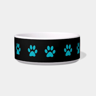 Écuelle Petite cuvette de chien d'empreintes de pattes